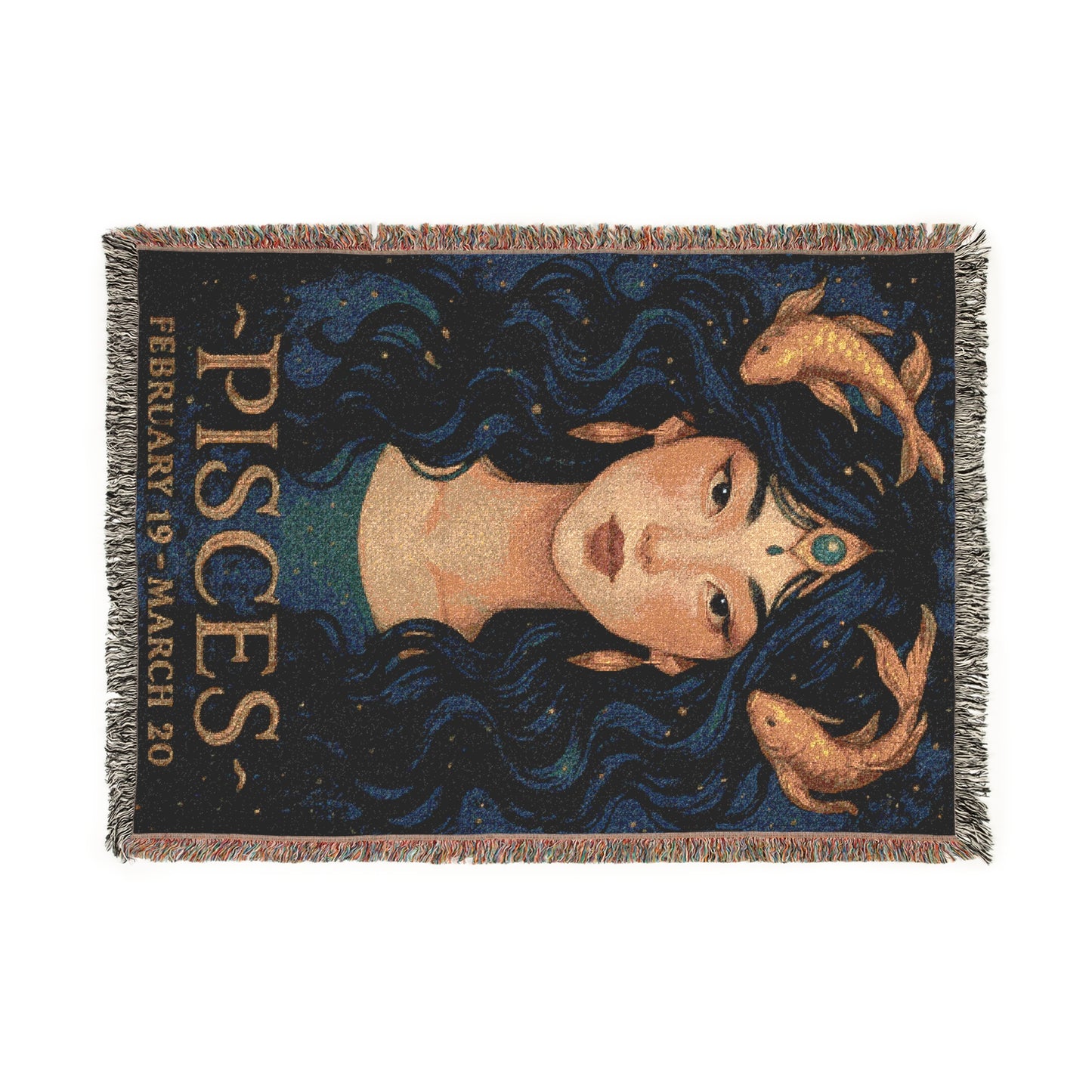 Pisces Woven Blanket